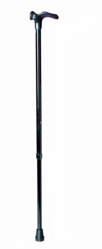 Wandelstok comfortgrip - zwart rechts PR30107S-BK