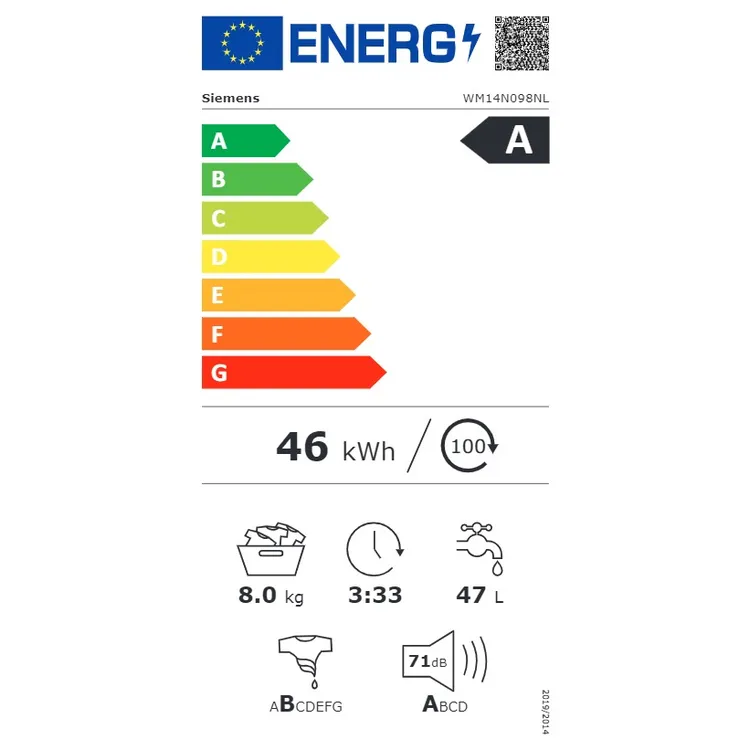 SIEMENS WM14N098