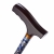 Opvouwbare wandelstok - gebloemd 74 - 84 cm PR30120-BPS